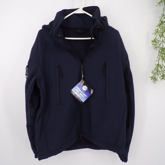 Rothco Other - Rothco NWT Men's Size M Tactical Soft Shell Waterproof Insulated Coat Blue
